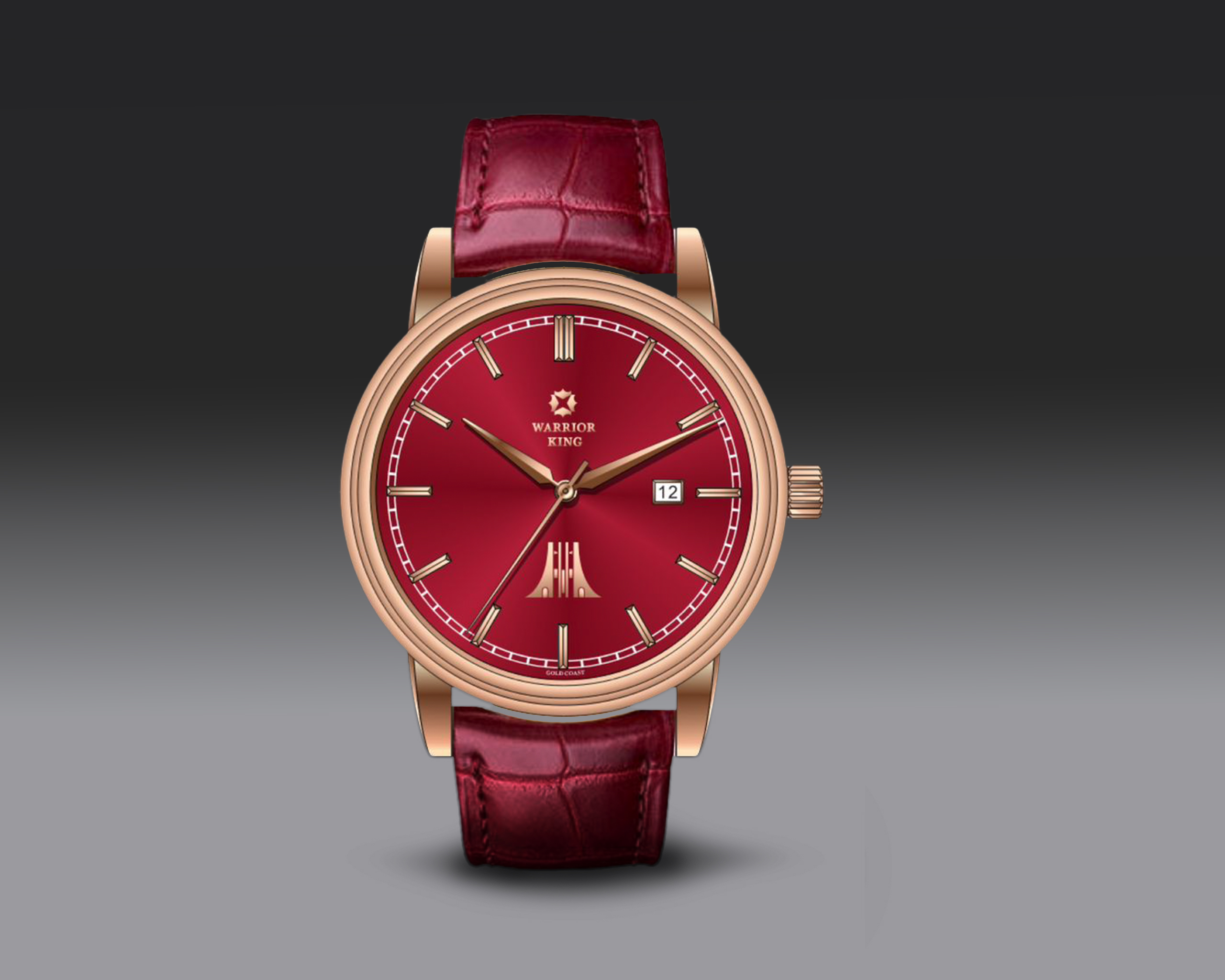 Warrior king heritage rose gold 18k